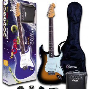 GUITARRA CRUZER  ELECTRICA ST-100 PACK