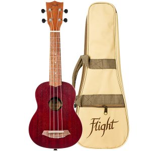 UKELELE FLIGHT SOPRANO MOD. NUS380 CORAL