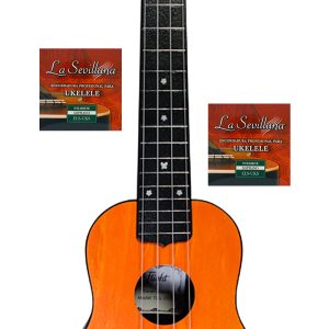 UKELELE FLIGHT TUS35OR 2 SETS ELS-UKS