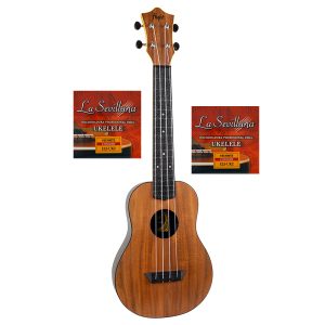 UKELELE FLIGHT TUC-55ACA. 2 SETS ELS-UKC