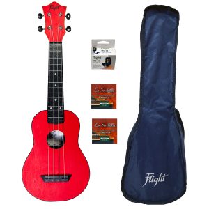 UKELELE FLIGHT TUS35RDPAK 2 SETS ELS-UKS