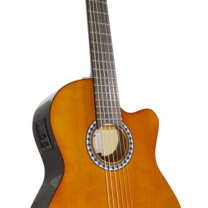 GUITARRA GEWA E/ACUST. 4/4 MIEL RESAQUE