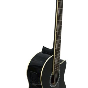 GUITARRA GEWA E/ACUST. 4/4 NEGRA RESAQUE