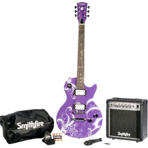 GUITARRA SMITHFIRE ELECT. 40 LP PAK