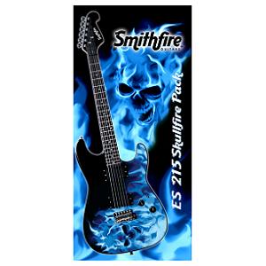 GUITARRA SMITHFIRE ELECT. ES215 SKULL PK