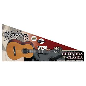GUITARRA WASHBURN CLASICA WC90PAK