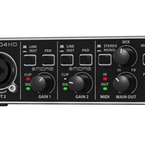 INTERFAZ BEHRINGER  MOD. UMC-204HD