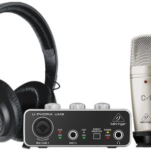 SISTEMA BEHRINGER GRABACION U-PHORIA STU