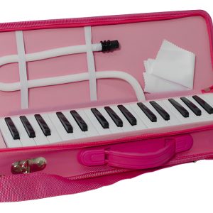 Melodica Escolar 37 Teclas Con Estuche/accesorios Color Rosa