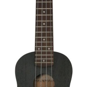 Ukelele Soprano Negro 12 Trastes La Sevillana Svuke-50s