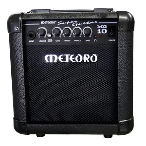 Amplificador Meteoro Super Guitar Mg 10 Transistor Para Guitarra De 10w Color Negro