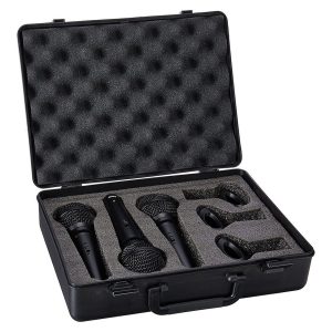 Dm800kit Set De 3 Micrófonos Bobina Móvil Eikon Color Negro