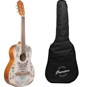 Guitarra Bamboo Clásica Indie De 36 Con Cuerdas De Nylon