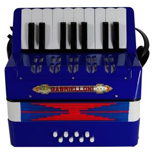 Acordeón Gabrielloni Infantil 17 Teclas 8 Bajos Colores