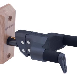 Soporte De Pared Hercules Usp10wb Auto Grip Para Ukelele, Color Negro