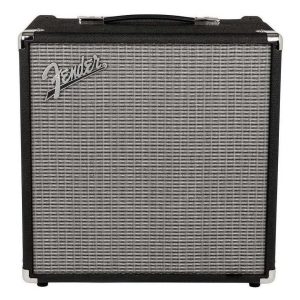 Amplificador Fender Rumble Series 40 Negro Plata 120v