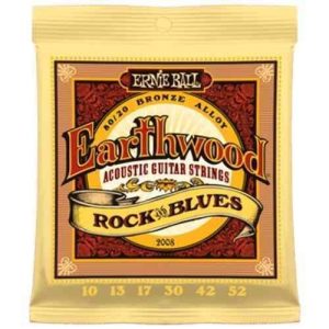 Cuerdas Ernie Ball Earthwood Para Guitarra, Bronce