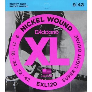 Juego De Cuerda D'addario Exl 120