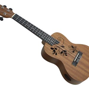 Ukulele 23 Concierto Madera Sepeli Brazo Palo De Rosa Color Natural