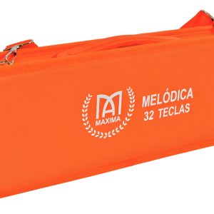 Melódica Escolar Con Estuche Sr-32sf Maxima Color Naranja