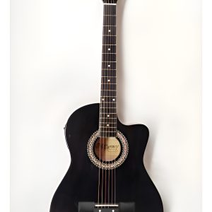 Guitarra Electroacustica Mccartney Cg-851 Para Diestros Negra
