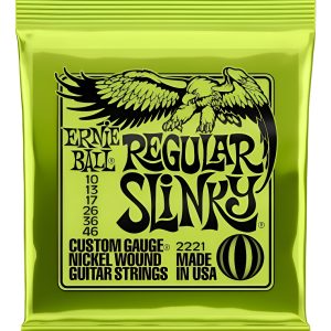 Jgo. Cuerdas Ernie Ball Regular Slinky P/ Guitarra Electr