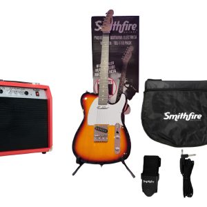Paquete De Guitarra Electrica Sombreada Tipo Telecaster