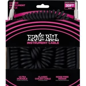 Cable Ernie Ball 9m Para Instrumento 6044 Plug Recto