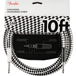 Cable Fender Pro 3m Para Instrumento Tablero De Ajedrez