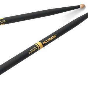 Baqueta Promark Activegrip 5b Punta Madera Color Negro