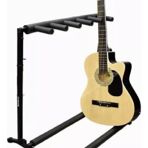 Base Soundking Para 5 Guitarras Color Negro