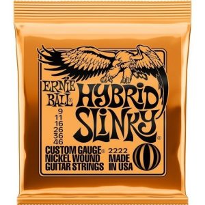 Encordado Guitarra Eléctrica Hybrid Slinky N Ernie Ball 2222