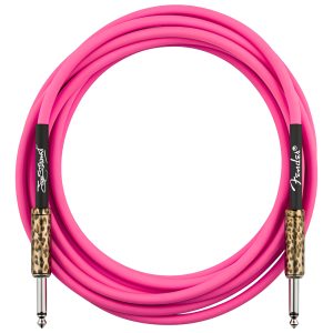 Cable Fender Profesional 4m Rosa Joe Strummer Plug