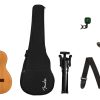 Paquete De Guitarra Acustica Fender Fa-15n  3/4  Natural