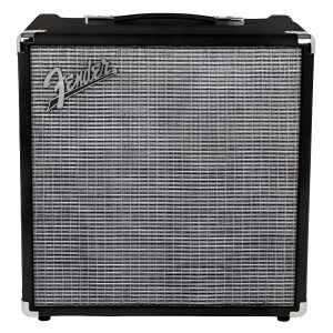 Amplificador Fender Rumble Series 40 Valvular Para Bajo De 40w Color Negro/plata