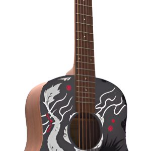 Guitarra Acustica Bamboo Travel Tao 34 Con Funda